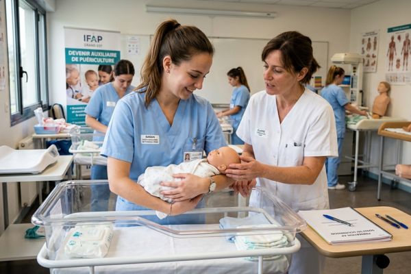 ecole auxiliaire de pu�riculture