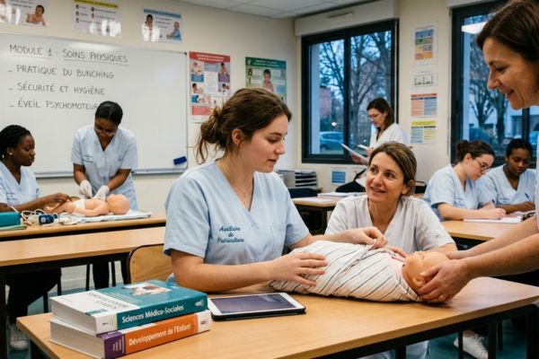 comment devenir auxiliaire de pu�riculture